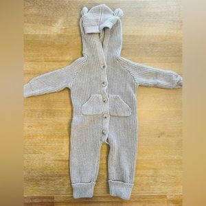 Jamie Kay Gray Bear Onesie 🐻